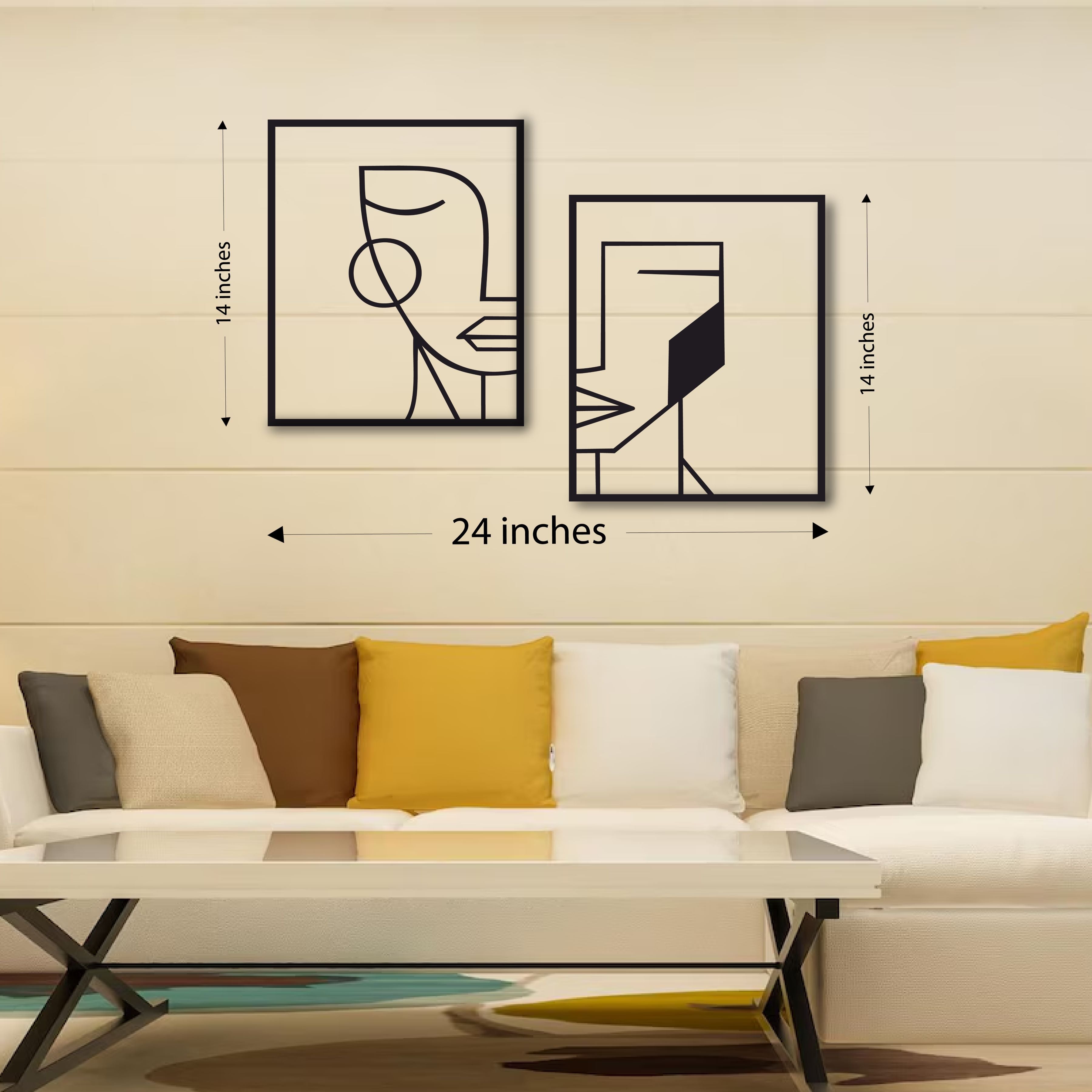 Wood Wall Cutouts -  Art of expression